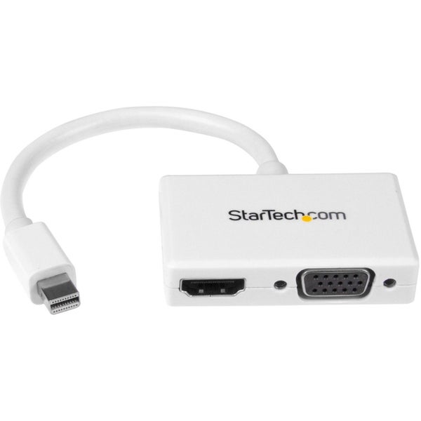 StarTech.com Travel A/V Adapter - 2-in-1 Mini DisplayPort to HDMI or VGA Convert Carousel 1