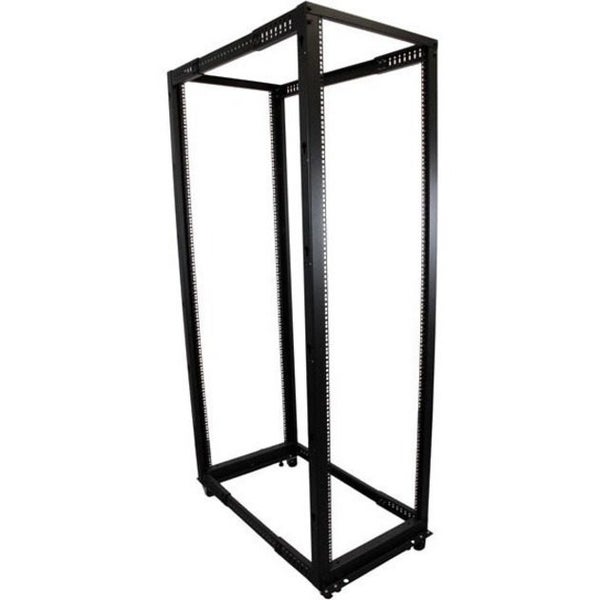 StarTech.com 4-Post 42U Mobile Open Frame Server Rack, 19" Network Rack with Cas Carousel 2
