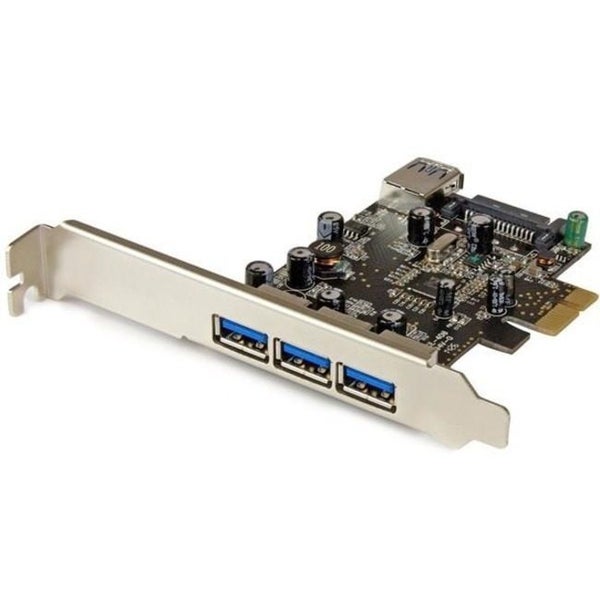 StarTech.com USB Adapter - PCI Express 2.0 x1 - Plug-in Card - Add four USB 3.0 Carousel 1