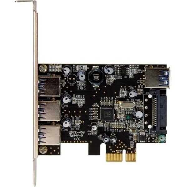 StarTech.com USB Adapter - PCI Express 2.0 x1 - Plug-in Card - Add four USB 3.0 Carousel 2