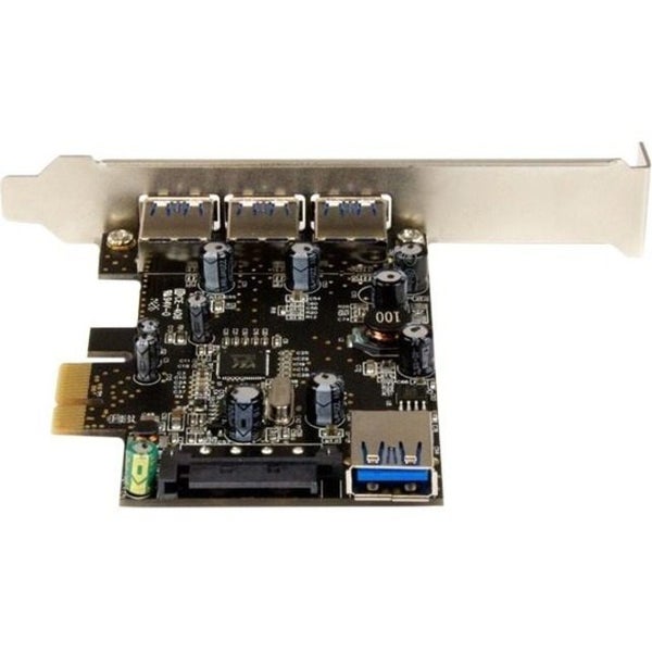 StarTech.com USB Adapter - PCI Express 2.0 x1 - Plug-in Card - Add four USB 3.0 Carousel 4