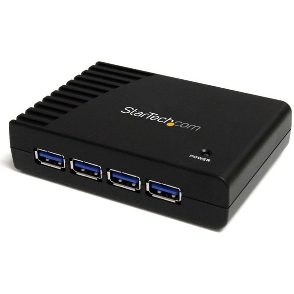 StarTech.com 4 Port Black SuperSpeed USB 3.0 Hub - 5Gbps - 4 Total USB Port(s) - Carousel 1