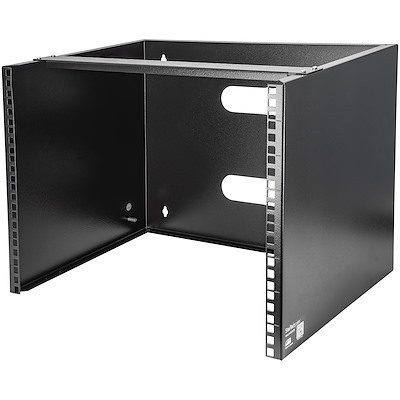 StarTech.com 8U Wall Mount Rack, 14in Deep, 19 inch Wall Mount Network Rack, Wal Carousel 1