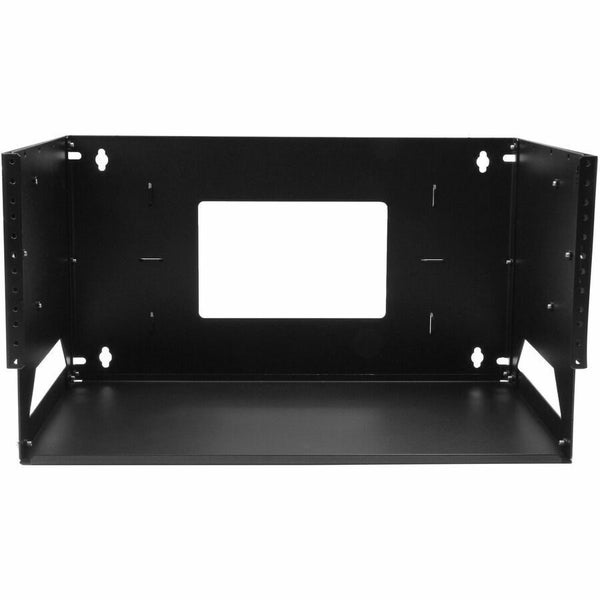 StarTech.com 2-Post 4U Open Frame Wall Mount Network Rack with Built-in Shelf an Carousel 8