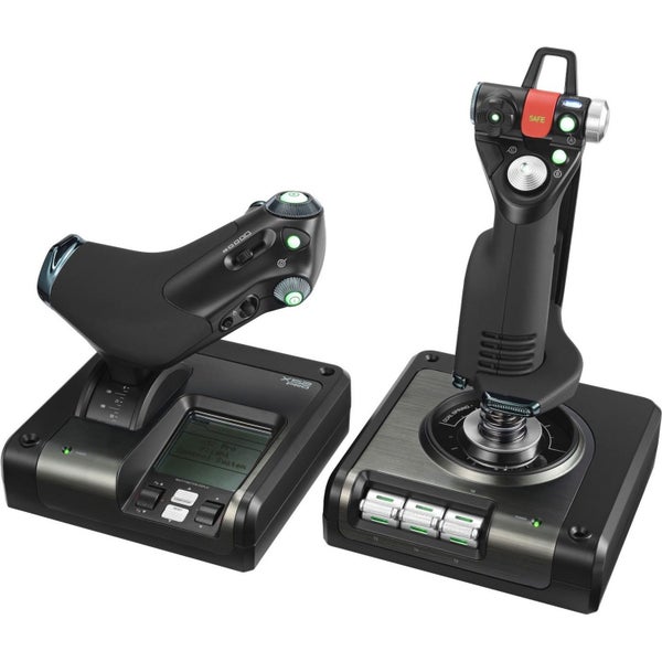 Saitek Pro Flight X52 Gaming Joystick - Cable - USB - PC Carousel 1