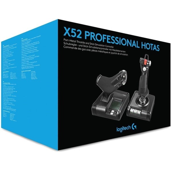 Saitek Pro Flight X52 Gaming Joystick - Cable - USB - PC Carousel 8