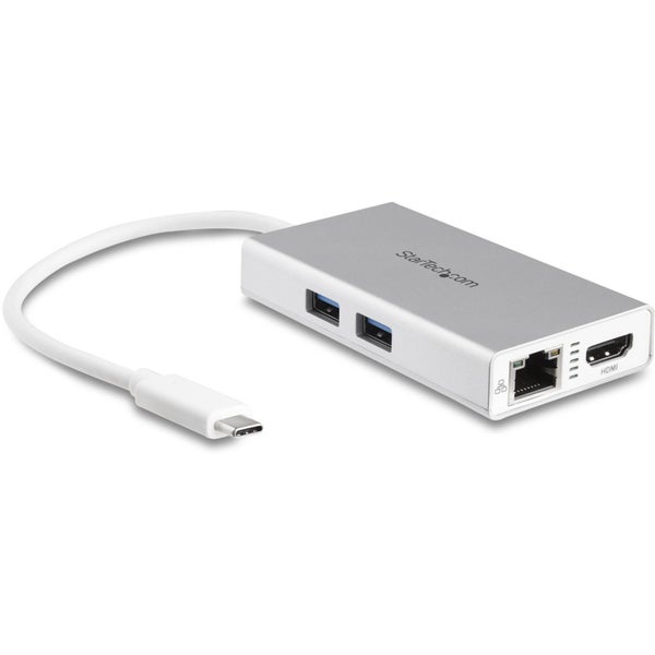 StarTech.com USB Type C Docking Station for Notebook - 60 W - Silver, White - 1 Carousel 1