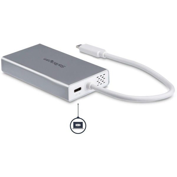 StarTech.com USB Type C Docking Station for Notebook - 60 W - Silver, White - 1 Carousel 8
