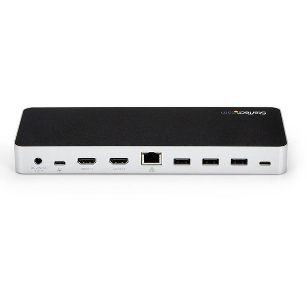 StarTech.com USB Type C Docking Station for Notebook - 60 W - Black - 2 Displays Carousel 7