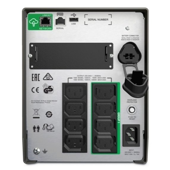 APC by Schneider Electric Smart-UPS Line-interactive UPS - 1 kVA/700 W - Tower - Carousel 4