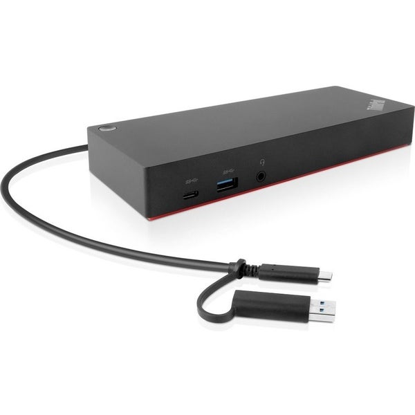 Lenovo USB Type C Docking Station for Notebook - 3840 x 2160 - 6 x USB Ports - 2 Carousel 1