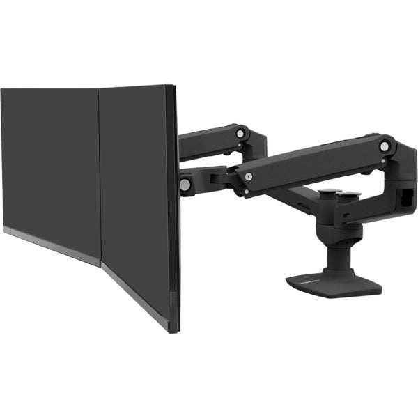 Ergotron Mounting Arm for Monitor - Matte Black - 2 Display(s) Supported - 68.6 Carousel 1