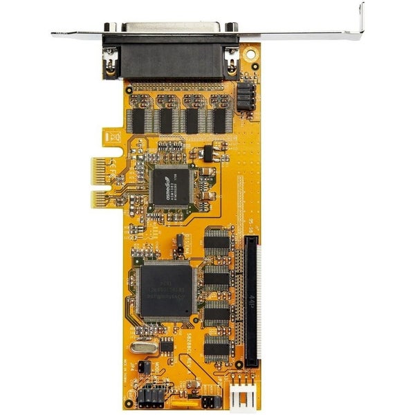 StarTech.com Multiport Serial Adapter - Yellow - TAA Compliant - PCI Express x1 Carousel 2