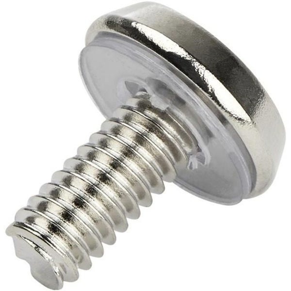 StarTech.com 12-24 Server Rack Screws - 50 pack - Nickel-plated (CABSCRWS1224) - Carousel 4