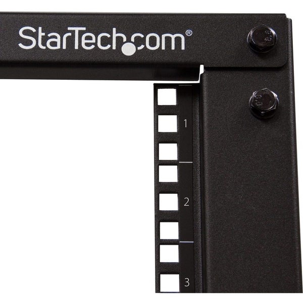StarTech.com 4-Post 8U Mobile Open Frame Server Rack, 19in Network Rack with Cas Carousel 2