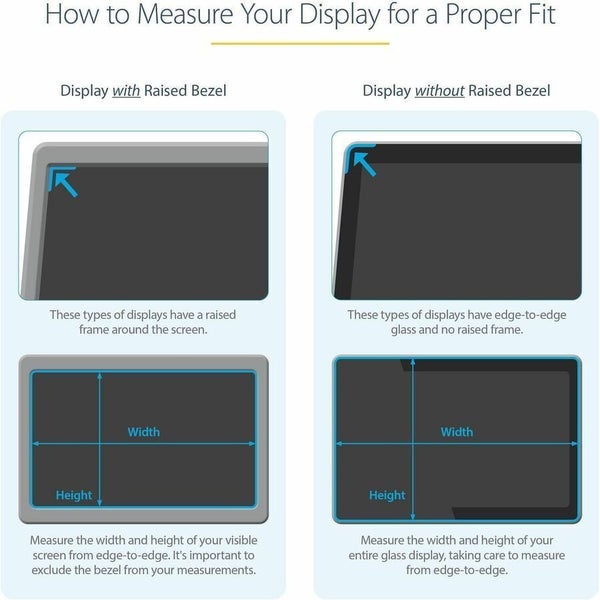 StarTech.com Monitor Privacy Screen for 24" Display - Widescreen Computer Monito Carousel 7