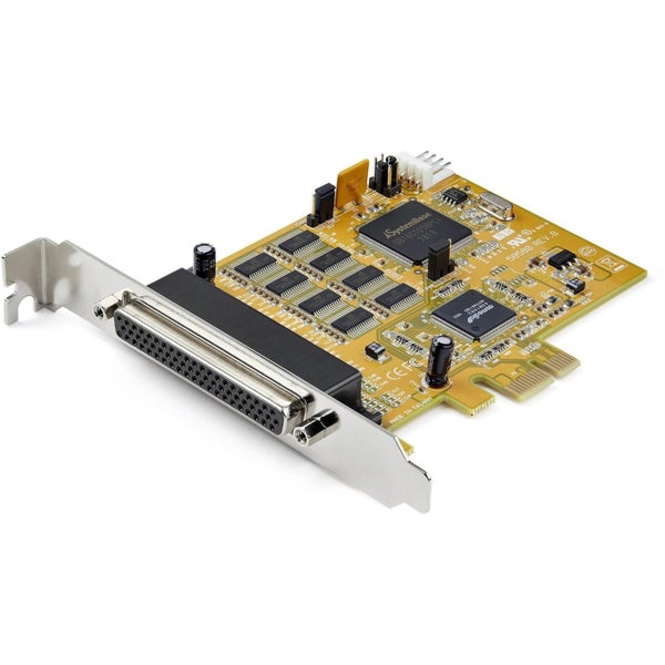StarTech.com Multiport Serial Adapter - Yellow - PCI Express 1.0a x1 - 8 x DB-9 Carousel 1