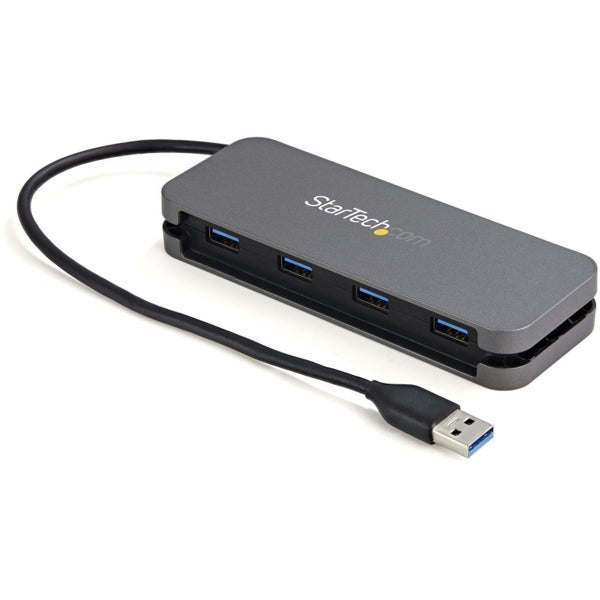 StarTech.com USB Hub - New - USB 3.2 (Gen 1) Type A - Portable - Black, Space Gr Carousel 1