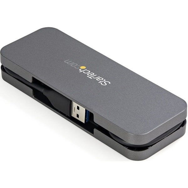 StarTech.com USB Hub - New - USB 3.2 (Gen 1) Type A - Portable - Black, Space Gr Carousel 2