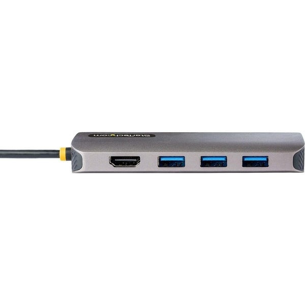 StarTech.com USB C Multiport Adapter, 4K 60Hz HDMI HDR10 Video, 3 Port 5Gbps USB Carousel 8