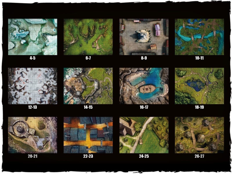 DeepCut Studio: Book of RPG Maps - Volume #4 Carousel 5