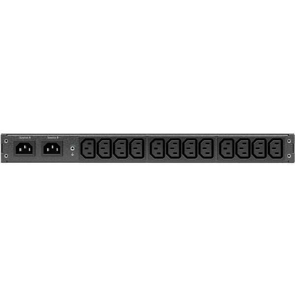 APC by Schneider Electric NetShelter Automatic Transfer Switch - 12 x IEC 60320 Carousel 2