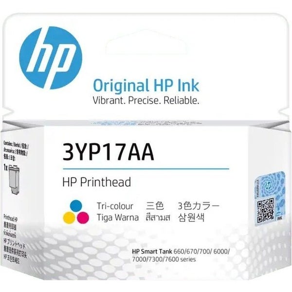 HP 3YP17AA Original Inkjet Printhead - Tri-colour - 1 Pack - 2400 Pages Carousel 1