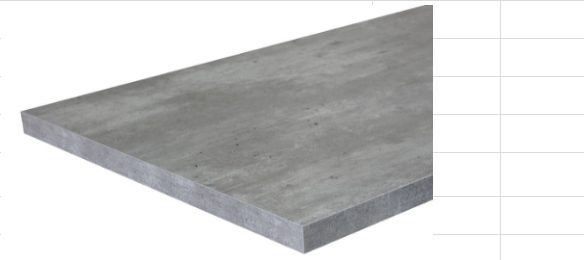 2490 x 650 Concrete Benchtop Carousel 1