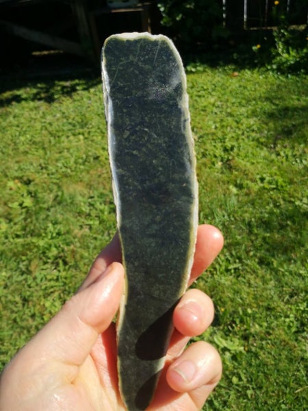 Pounamu greenstone quality carving slab Carousel 1