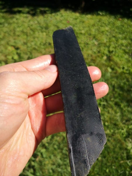 Pounamu greenstone quality carving slab $1 reserve Carousel 2