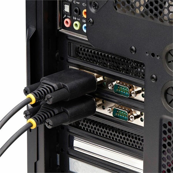 StarTech.com 4-Port Serial PCIe Card, Quad-Port RS232/RS422/RS485 Card, 16C1050 Carousel 2