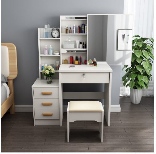 Dressing table with mirror Stool Carousel 2