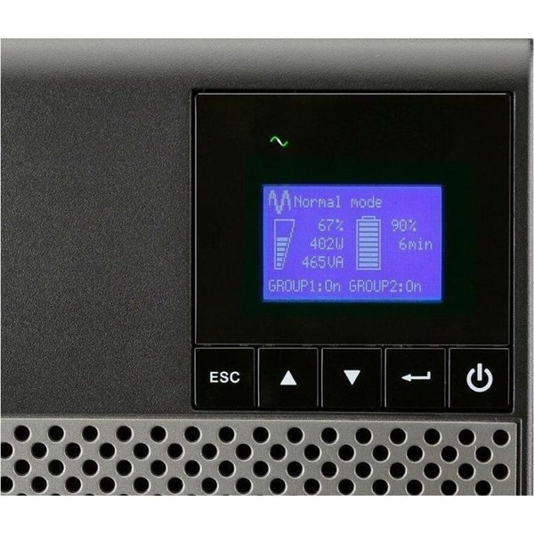 Eaton 5P 850VA / 680W Tower UPS with LCD no input cable Carousel 3