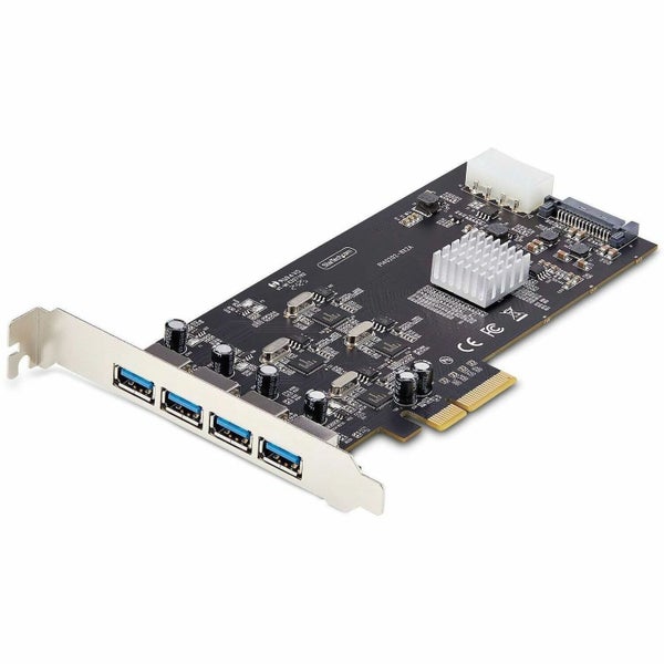 StarTech.com 4-Port USB PCIe Card, USB 3.2 5Gbps, PCI Express Expansion Card wit Carousel 1