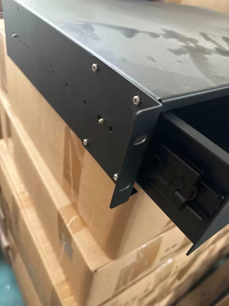 Rack Drawer - Metal 19 Inch - 3U with Lock Carousel 4