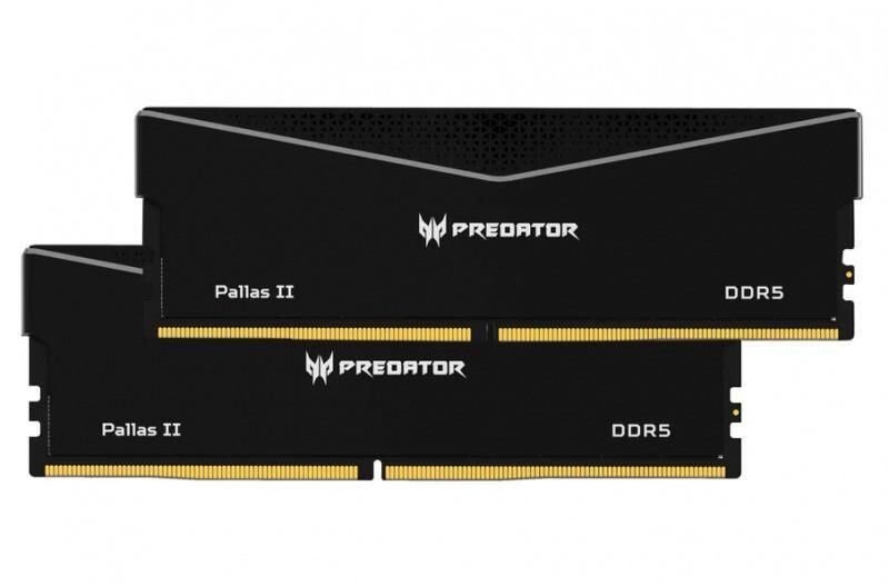 PREDATOR PALLASII DDR5 64GB Black 32GBx2 6000Mhz 1R8 CL32 Supports Intel XMP 3.0 Carousel 1