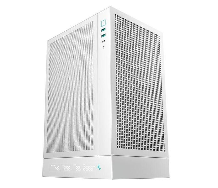DeepCool CH170 DIGITAL WHT ITX Case, Digital Status Display, Extremely portable Carousel 1