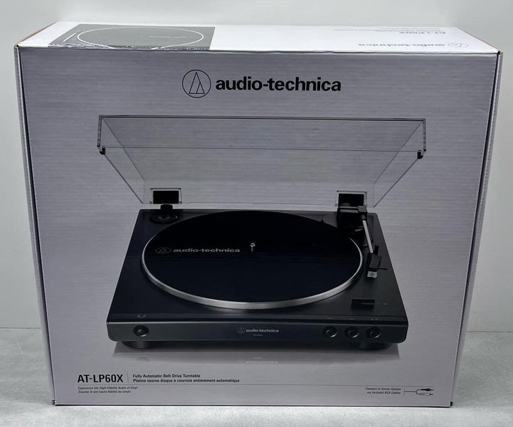Audio Technica Auto Belt-Drive - Black (AT-LP60X) Carousel 1