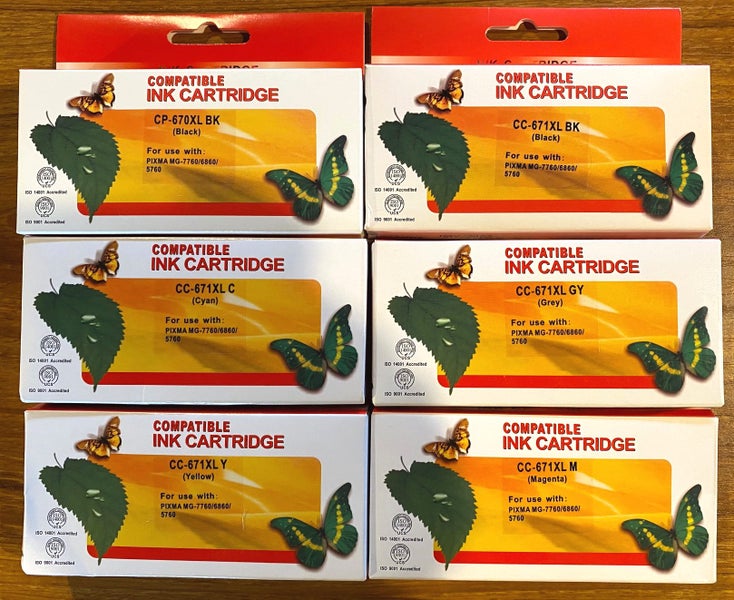 CANON COMPATIBLE INKS Carousel 1