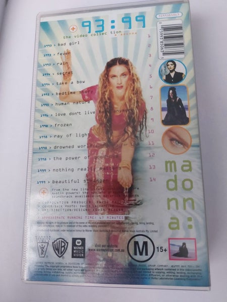 Madonna - The Video Collection 93-99 (VHS, 1999) : Carousel 2