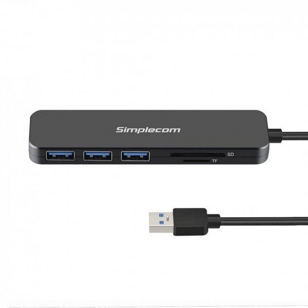 Simplecom CH365 SuperSpeed 3 Port USB 3.0 (USB 3.2 Gen 1) Hub with SD MicroSD Ca Carousel 2