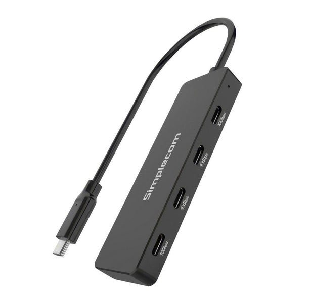 Simplecom CH384 USB-C to 4-Port USB-C Data Hub USB 3.2 Gen 2 10Gbps Carousel 3