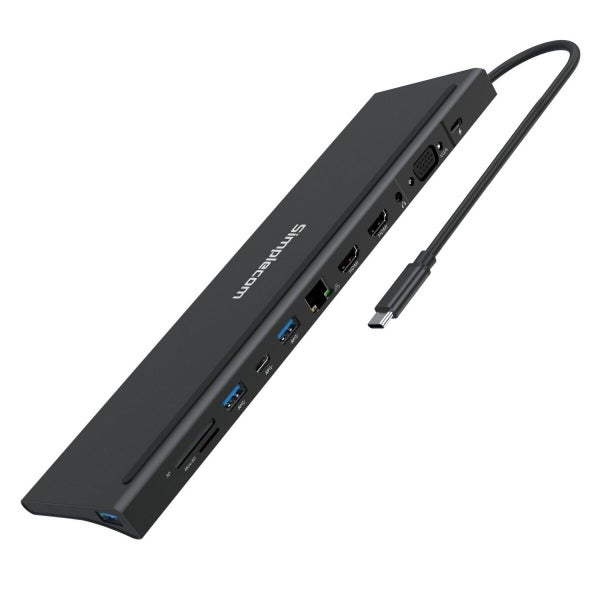 Simplecom CHN622 USB-C 12-in-1 Multiport Docking Station Laptop Stand Dual HDMI Carousel 2