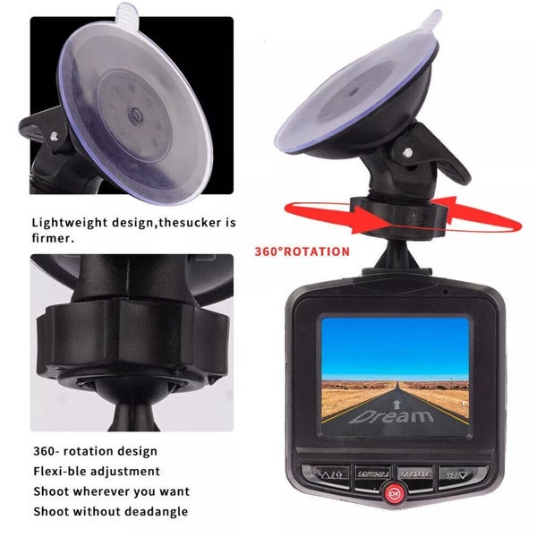 Mini 1080P HD LCD Car Dash Camera Video DVR Cam Recorder Night Vision Carousel 20