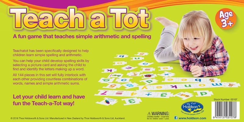 Teach a Tot Maths Spelling Puzzle Game Carousel 2
