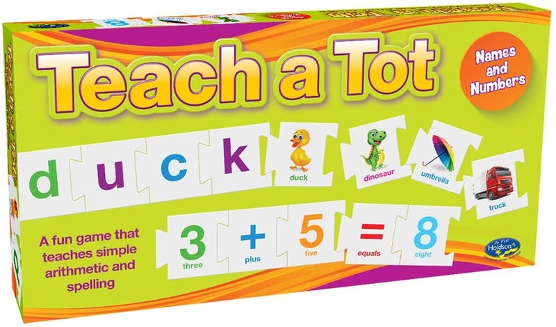 Teach a Tot Maths Spelling Puzzle Game Carousel 1