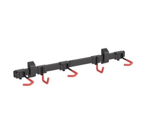 Brateck LBM09-03 CATCH-ALL WALL MOUNTED BIKE RACK FOR 3 BIKES (Black) Carousel 1