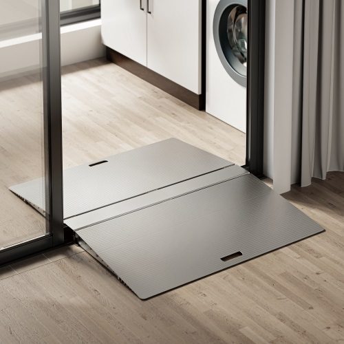 Brateck Two-Sided Aluminum Wheelchair Threshold Ramp (LS) Carousel 2