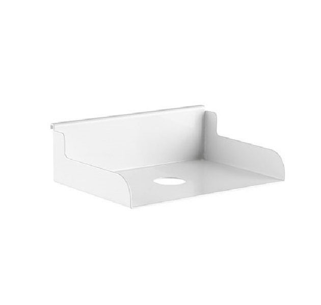 Brateck File Holder, Weight Capacity 3kg-Matte White (LS) Carousel 1