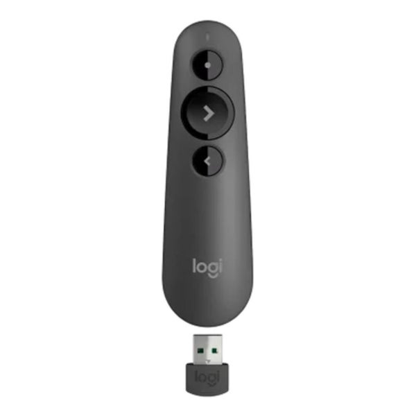 Logitech R500S Laser Presentation Remote with Dual Connectivity Bluetooth or USB Carousel 2